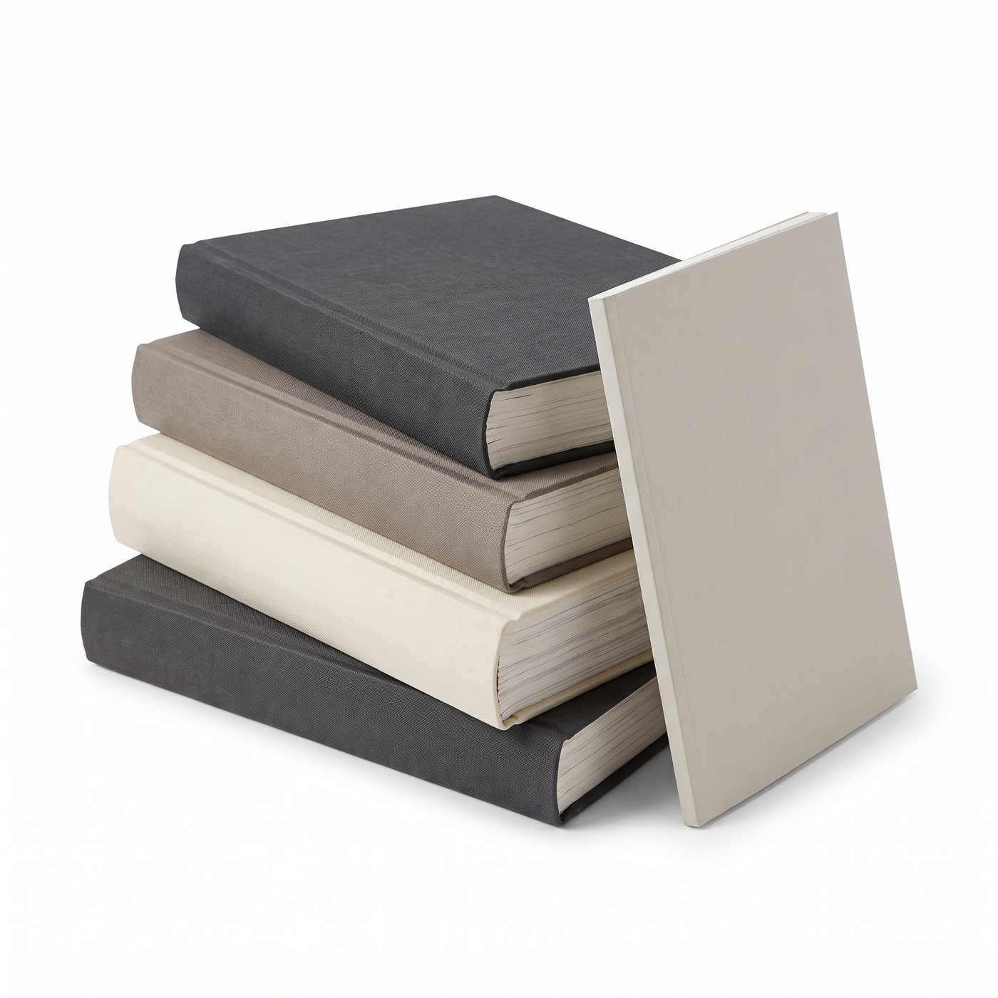 A stack of bound statutory report volumes